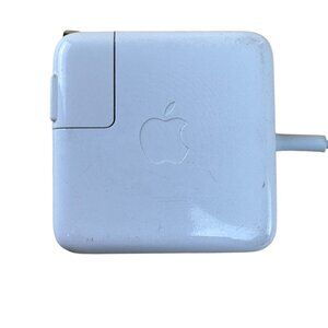 Genuine Apple OEM A1436 MagSafe 2 Power Charger  45 Watt White Used TESTED/WORKS